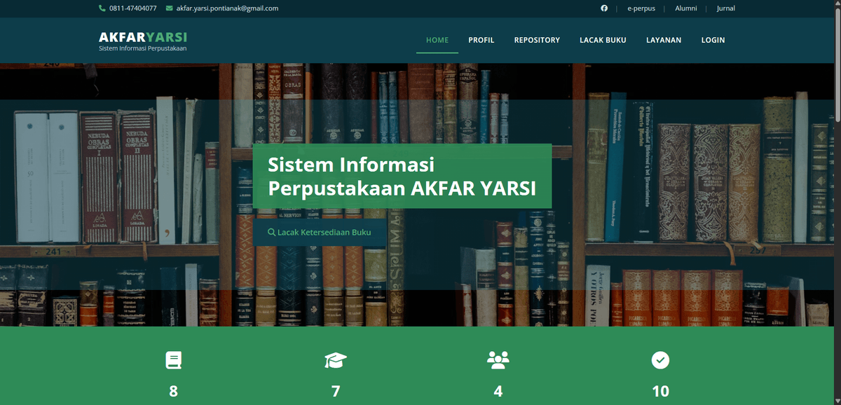 Perpustakaan Digital Akademi Farmasi (On Going)